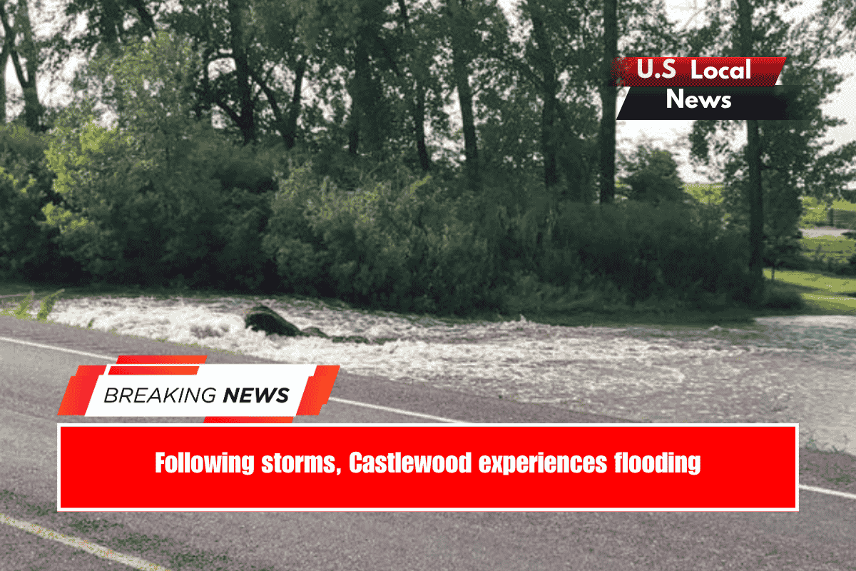 Following storms, Castlewood experiences flooding
