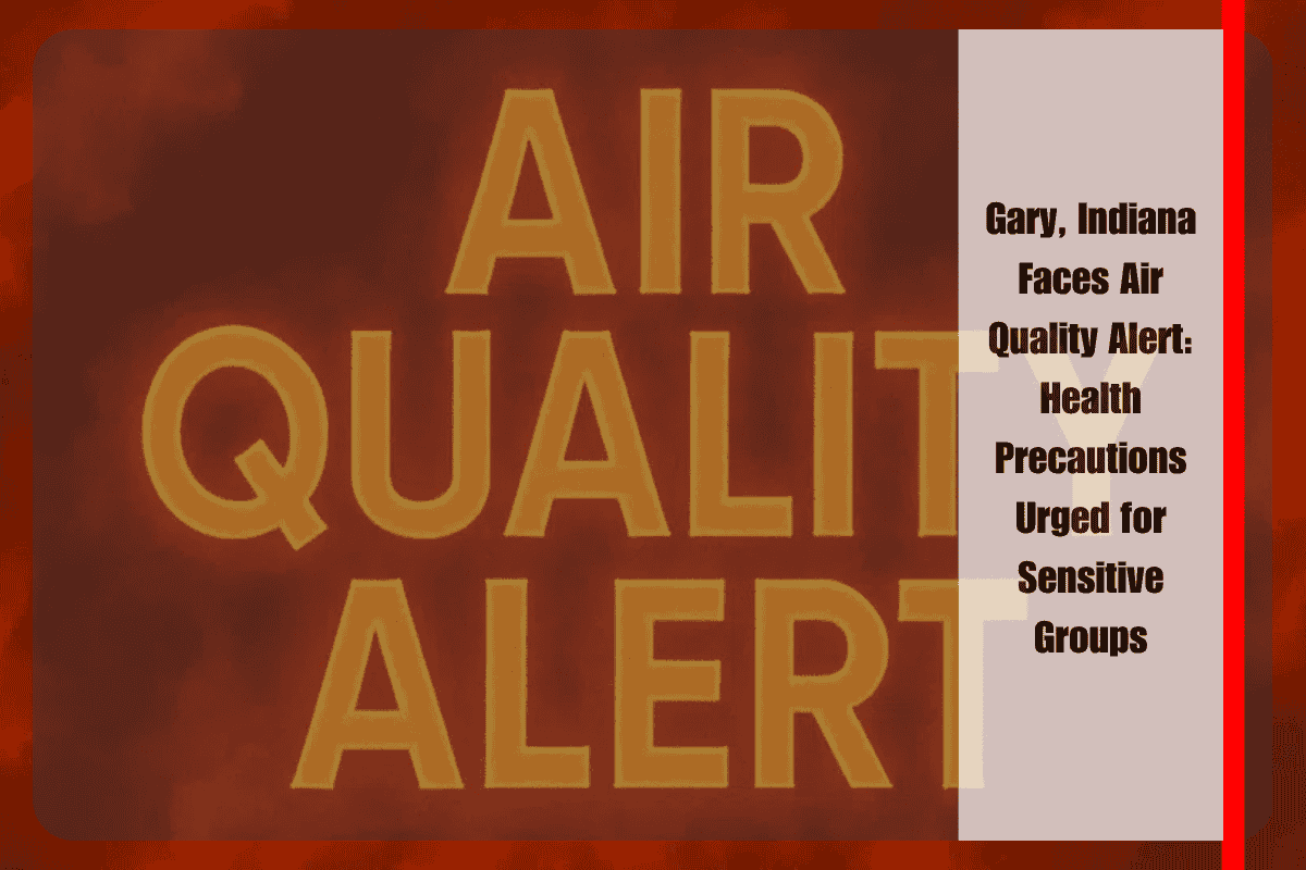 Gary, Indiana Faces Air Quality Alert Health Precautions Urged for Sensitive Groups