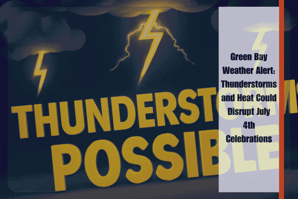 Green Bay Weather Alert Thunderstorms and Heat Could Disrupt July 4th Celebrations