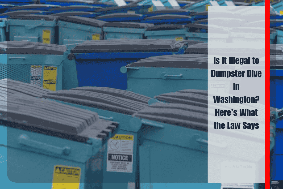 Is It Illegal to Dumpster Dive in Washington Here’s What the Law Says