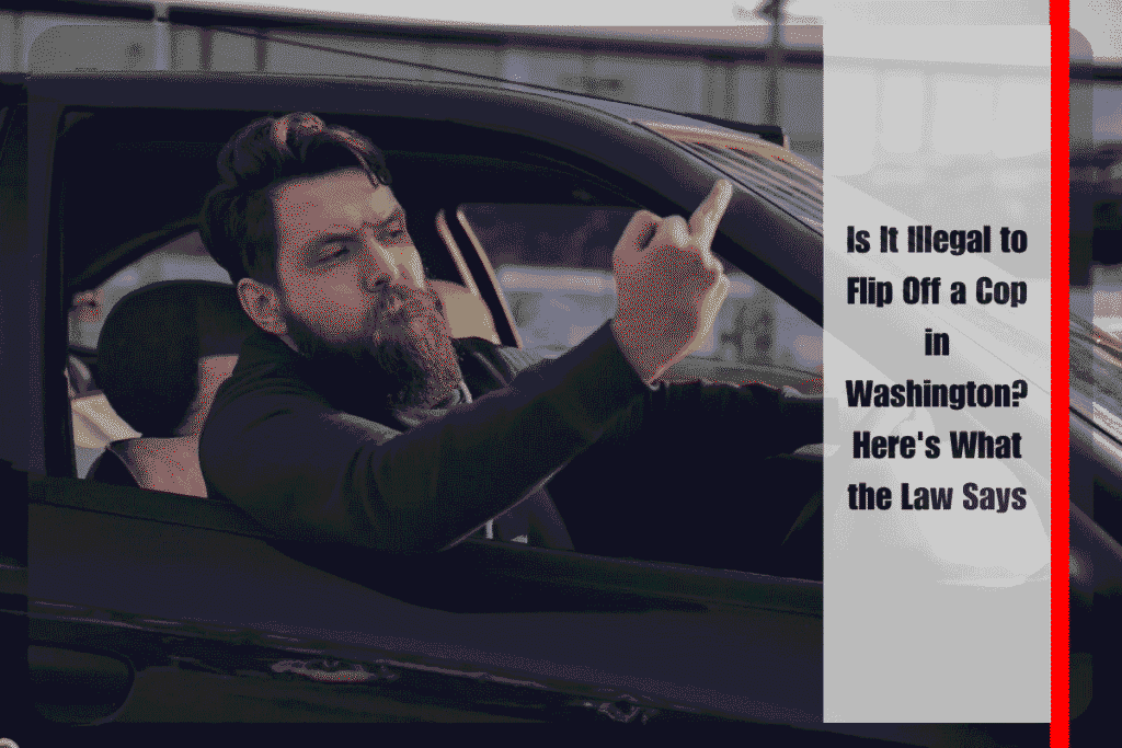 Is It Illegal to Flip Off a Cop in Washington Here's What the Law Says