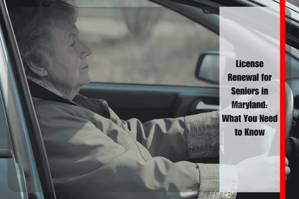 License Renewal for Seniors in Maryland What You Need to Know