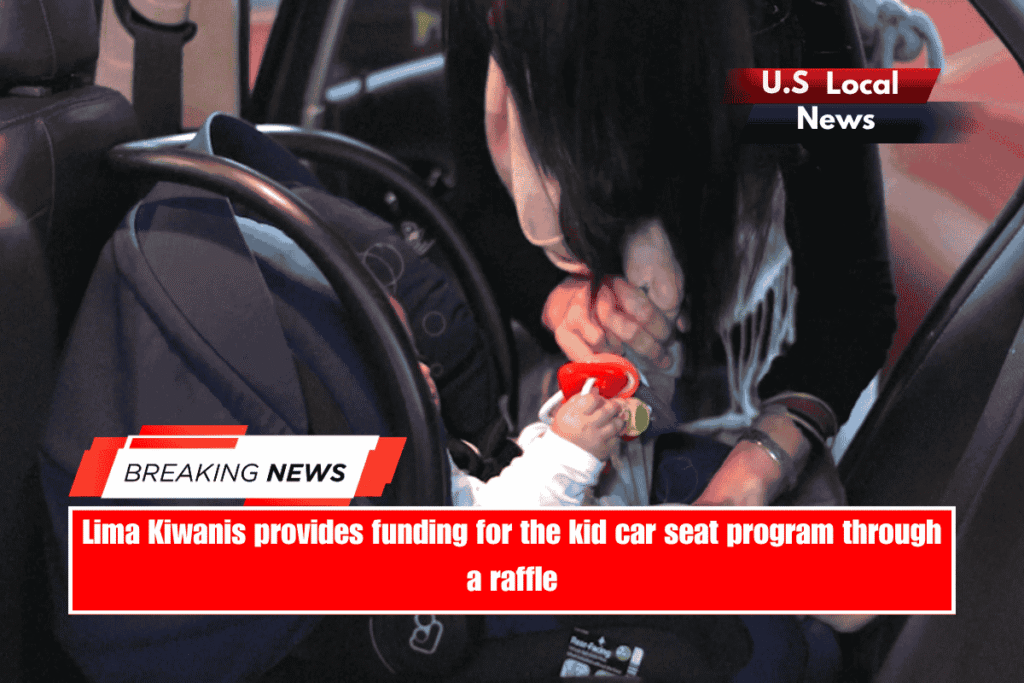 Lima Kiwanis provides funding for the kid car seat program through a raffle