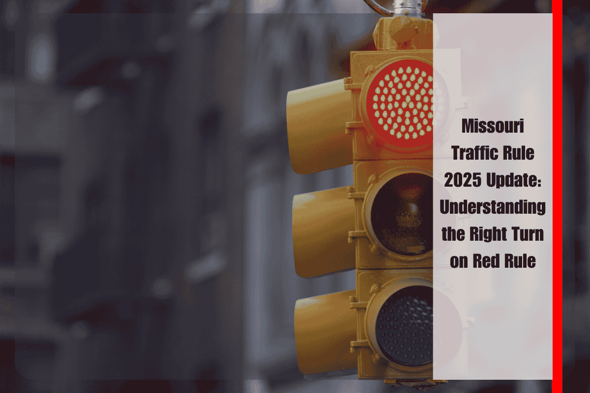Missouri Traffic Rule 2025 Update Understanding the Right Turn on Red Rule