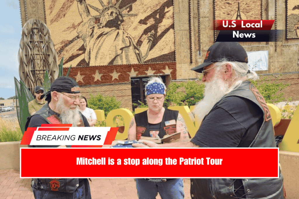 Mitchell is a stop along the Patriot Tour