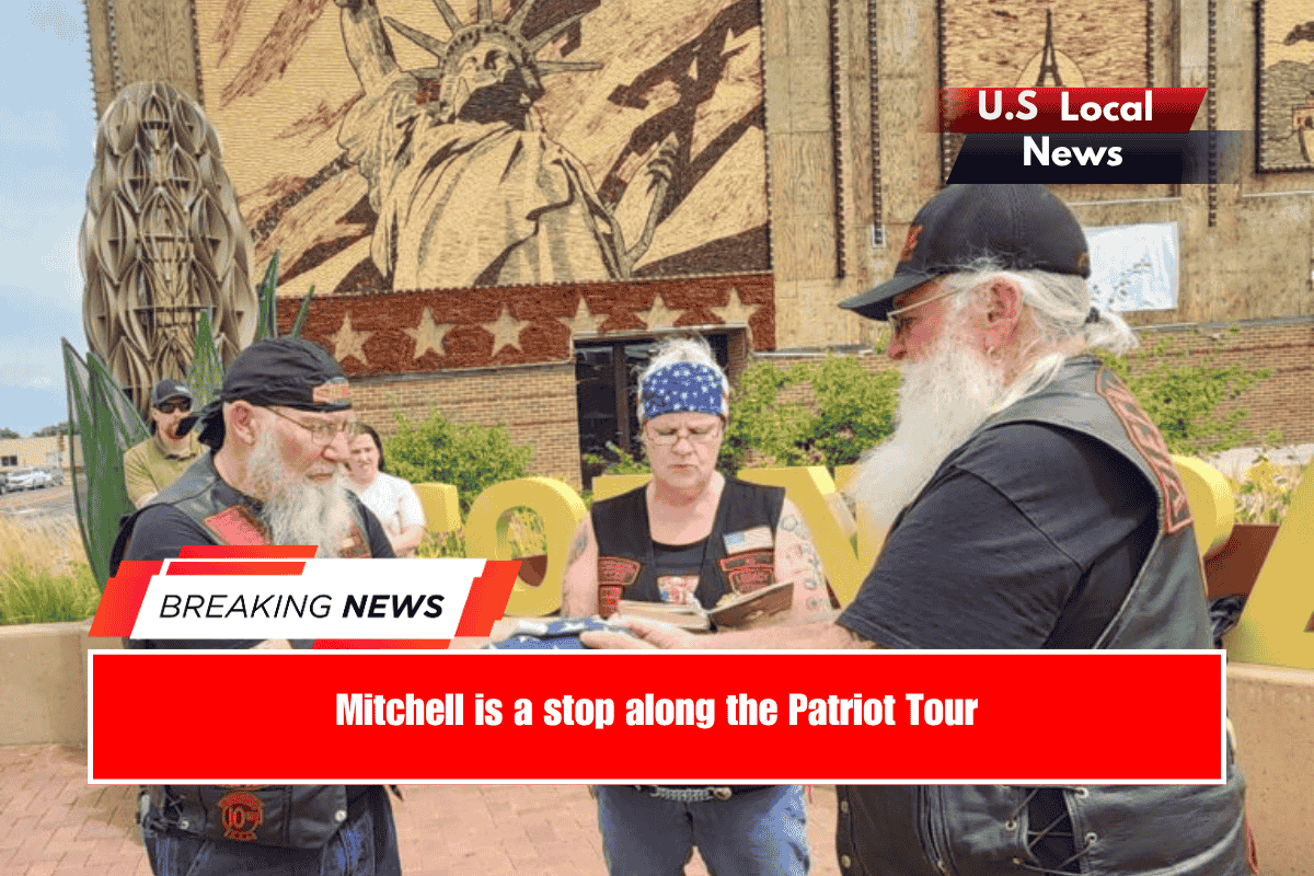 Mitchell is a stop along the Patriot Tour