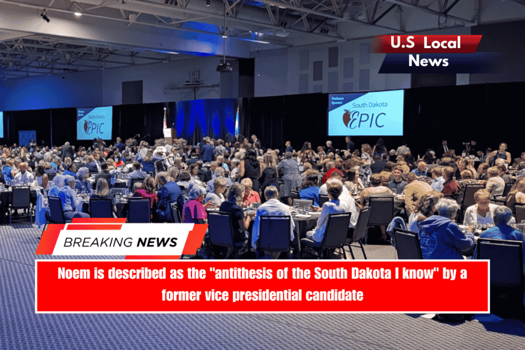 Noem is described as the antithesis of the South Dakota I know by a former vice presidential candidate