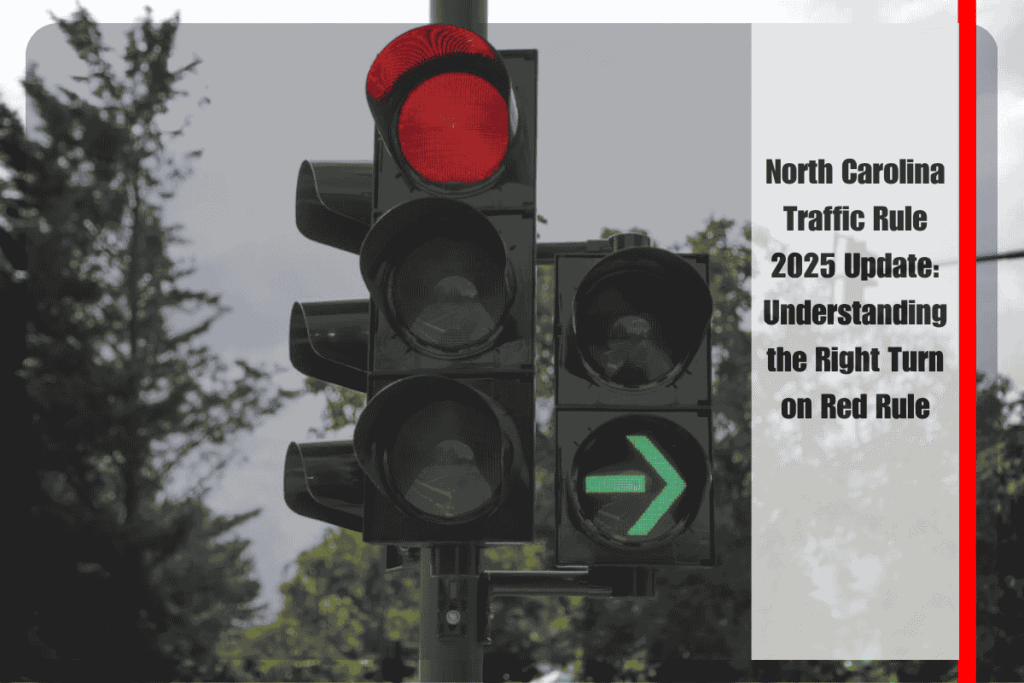 North Carolina Traffic Rule 2025 Update Understanding the Right Turn on Red Rule