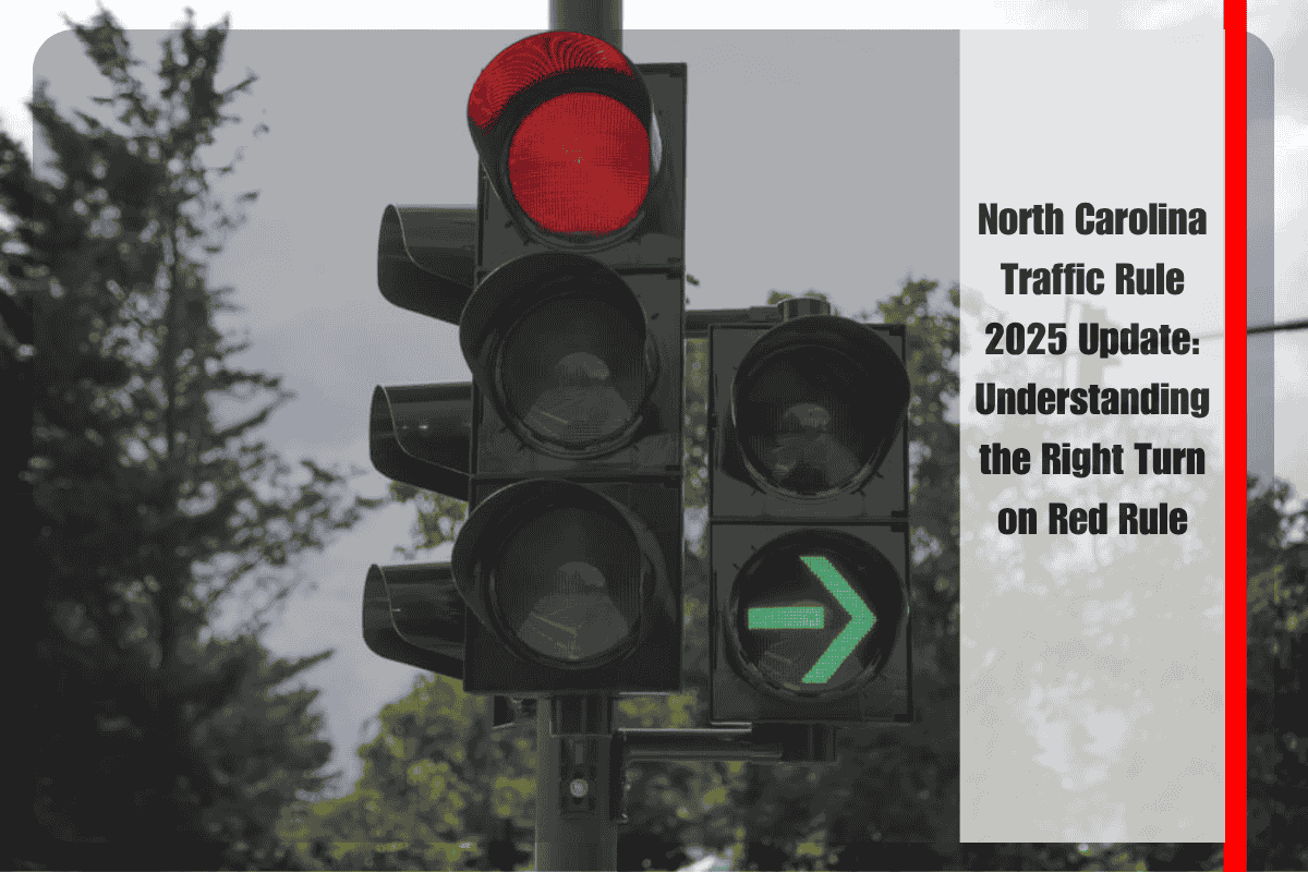 North Carolina Traffic Rule 2025 Update Understanding the Right Turn on Red Rule