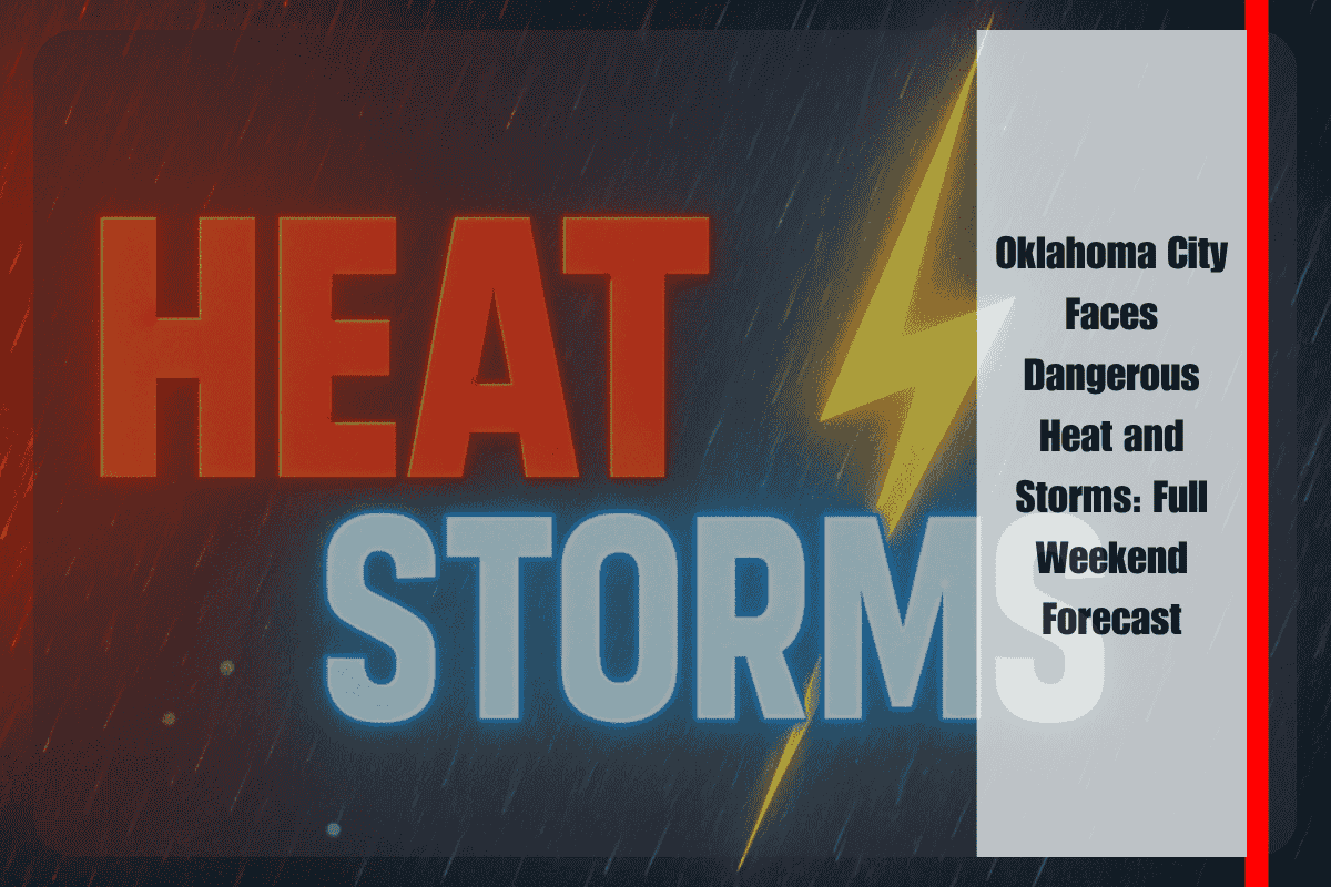 Oklahoma City Faces Dangerous Heat and Storms Full Weekend Forecast