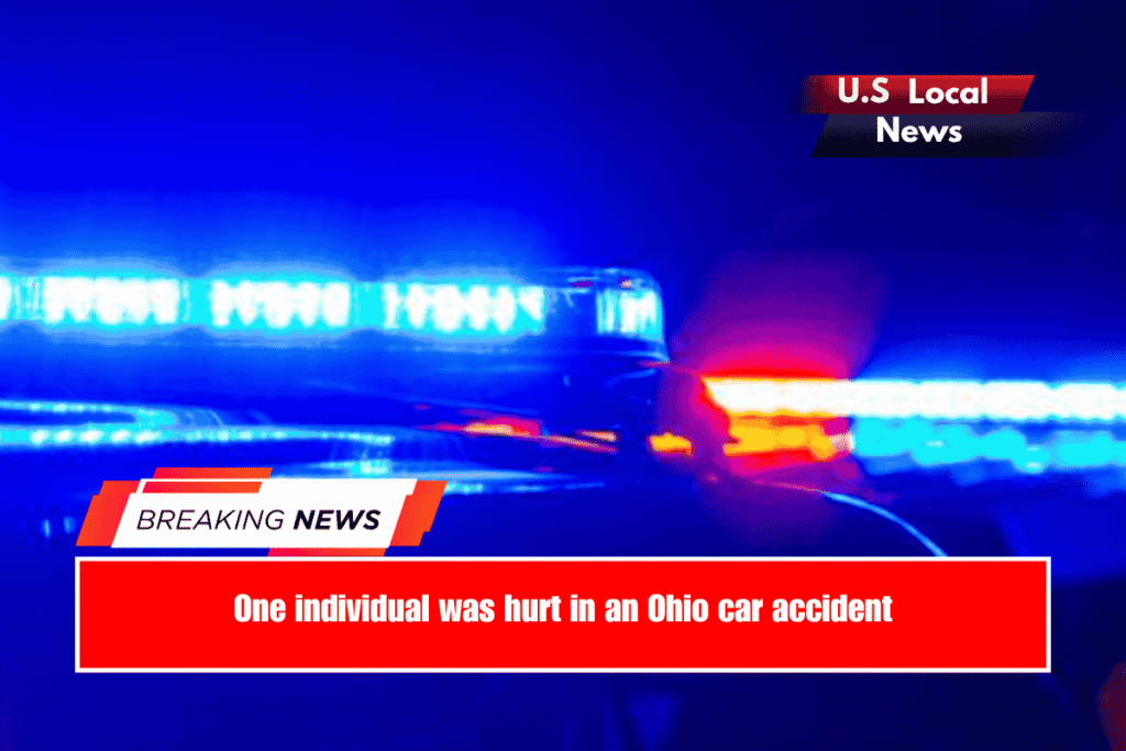 One individual was hurt in an Ohio car accident