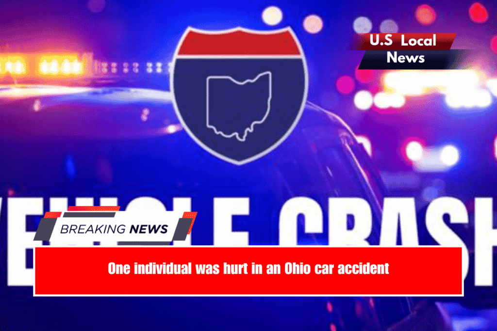 One individual was hurt in an Ohio car accident