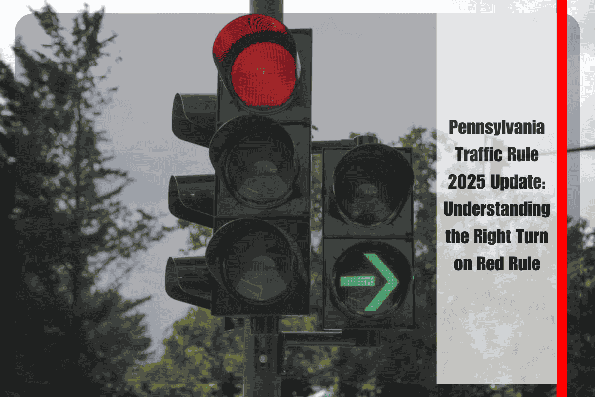 Pennsylvania Traffic Rule 2025 Update Understanding the Right Turn on Red Rule