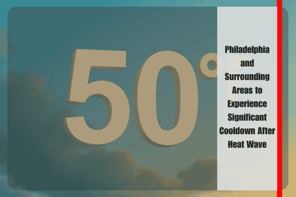 Philadelphia and Surrounding Areas to Experience Significant Cooldown After Heat Wave