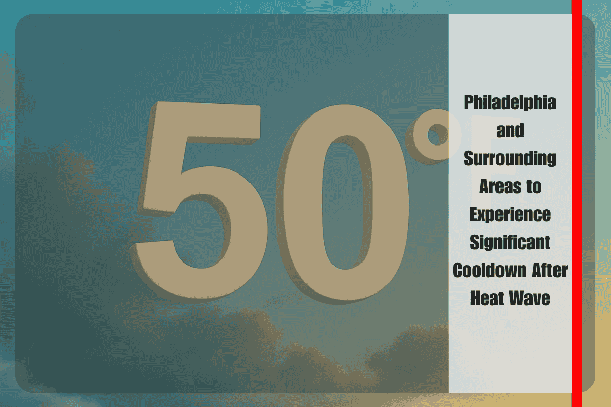 Philadelphia and Surrounding Areas to Experience Significant Cooldown After Heat Wave