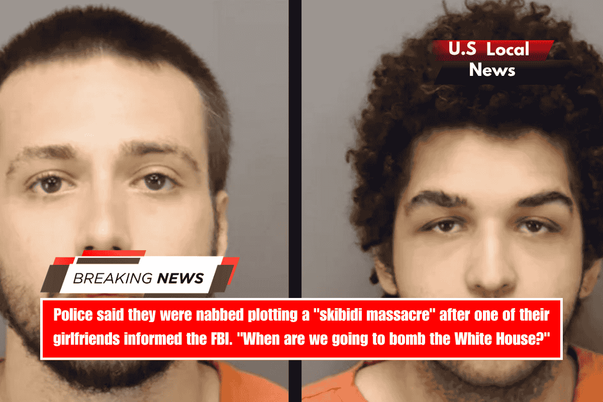 Police said they were nabbed plotting a skibidi massacre after one of their girlfriends informed the FBI. When are we going to bomb the White House