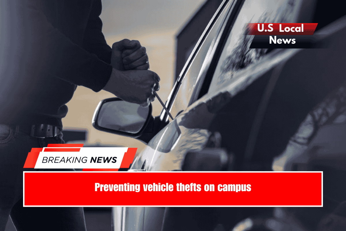 Preventing vehicle thefts on campus