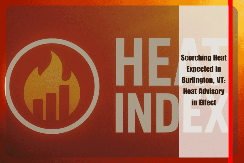Scorching Heat Expected in Burlington, VT Heat Advisory in Effect