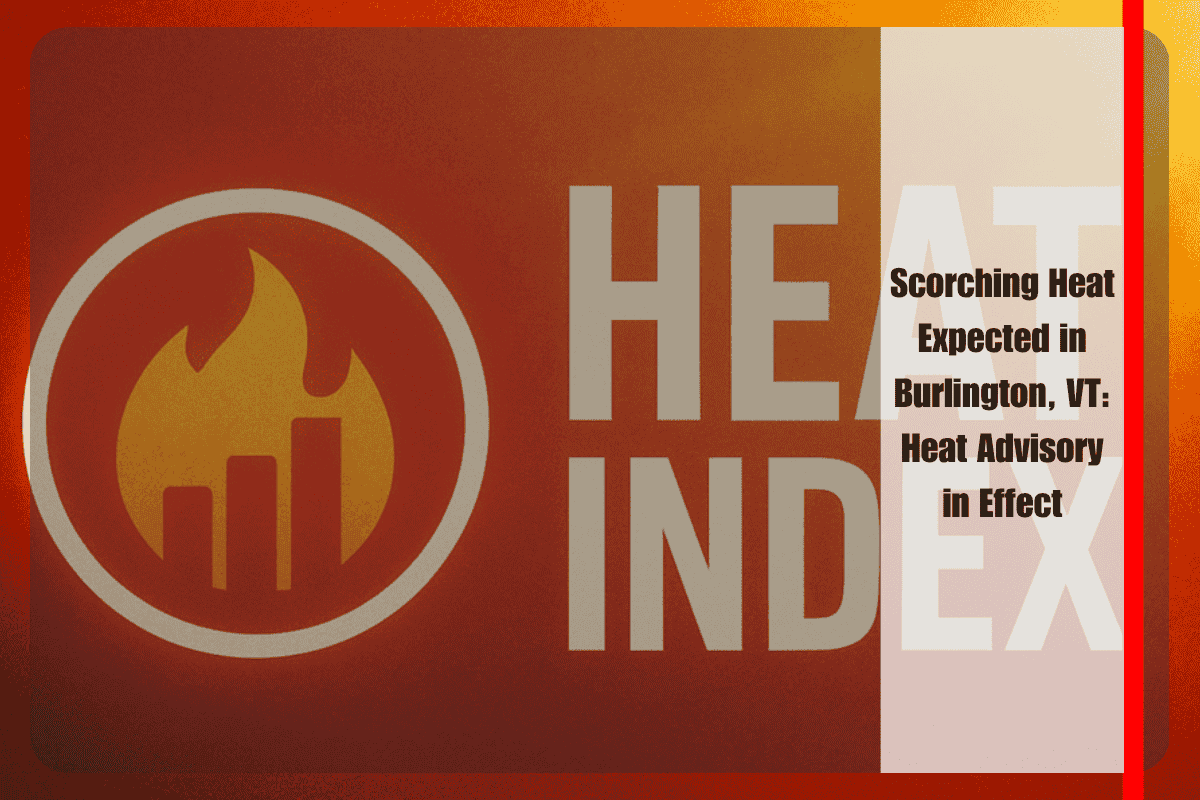 Scorching Heat Expected in Burlington, VT Heat Advisory in Effect