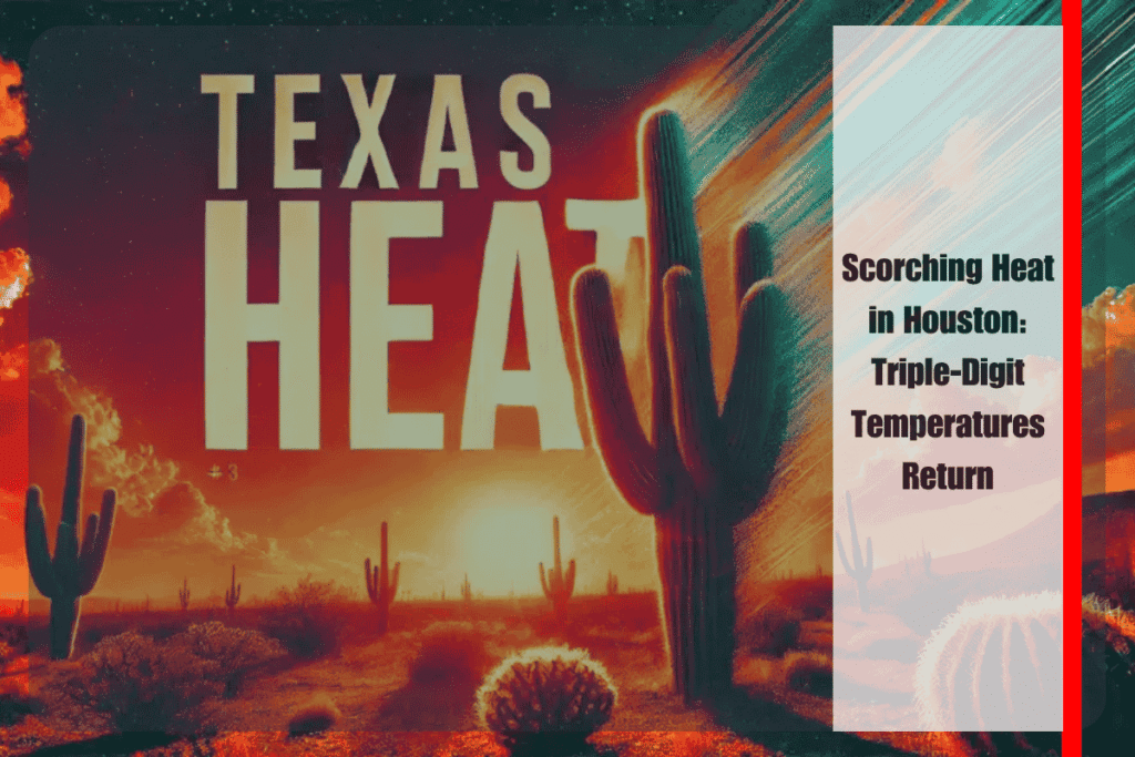 Scorching Heat in Houston Triple-Digit Temperatures Return