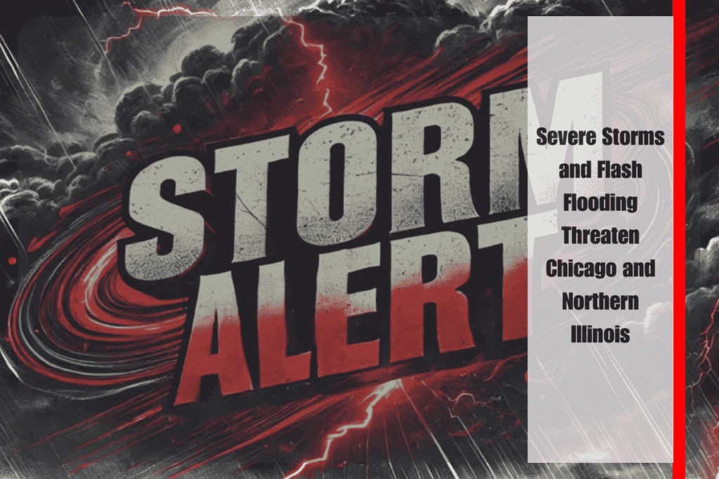 Severe Storms and Flash Flooding Threaten Chicago and Northern Illinois