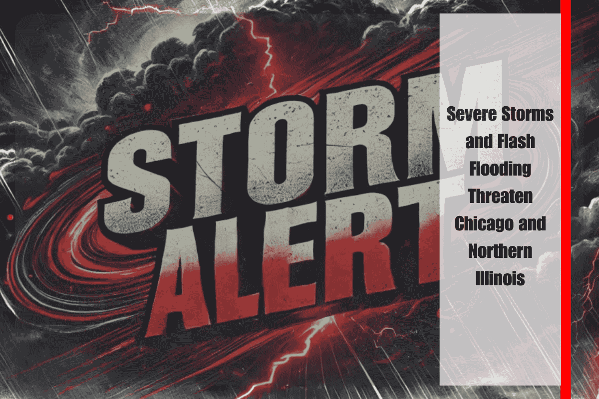 Severe Storms and Flash Flooding Threaten Chicago and Northern Illinois