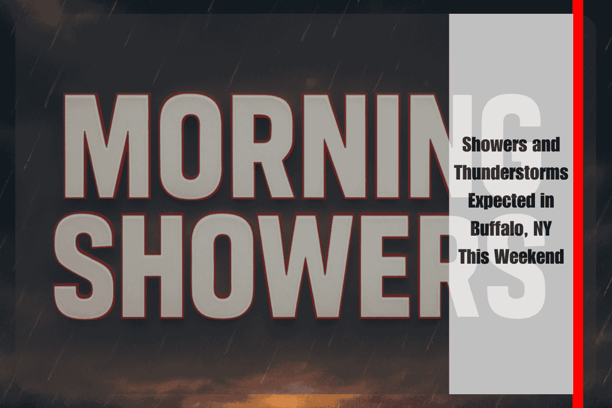Showers and Thunderstorms Expected in Buffalo, NY This Weekend