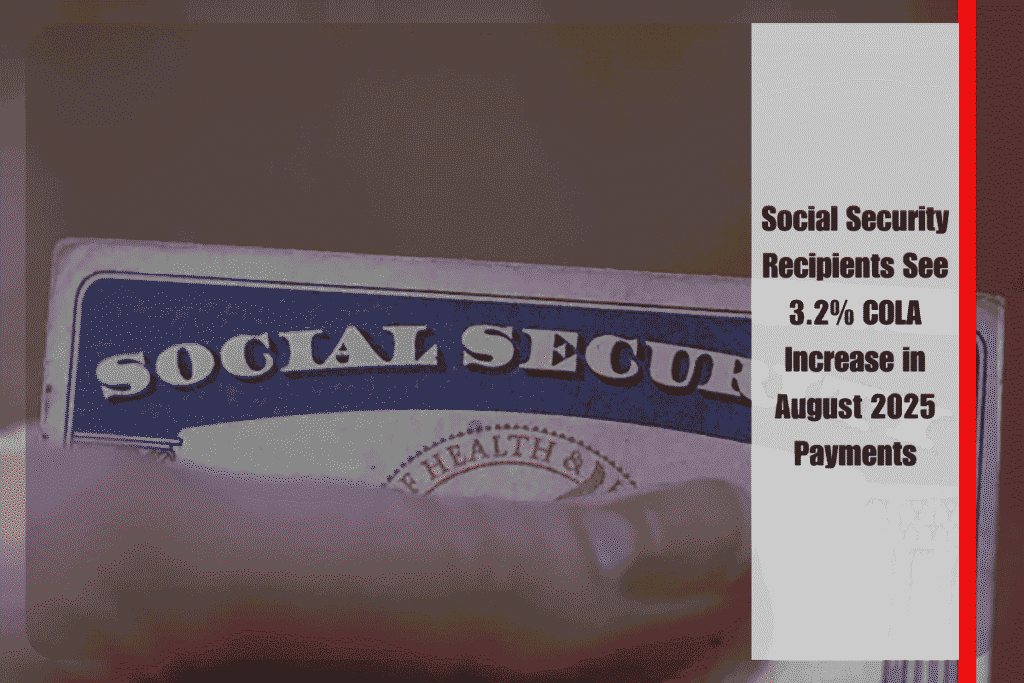 Social Security Recipients See 3.2% COLA Increase in August 2025 Payments