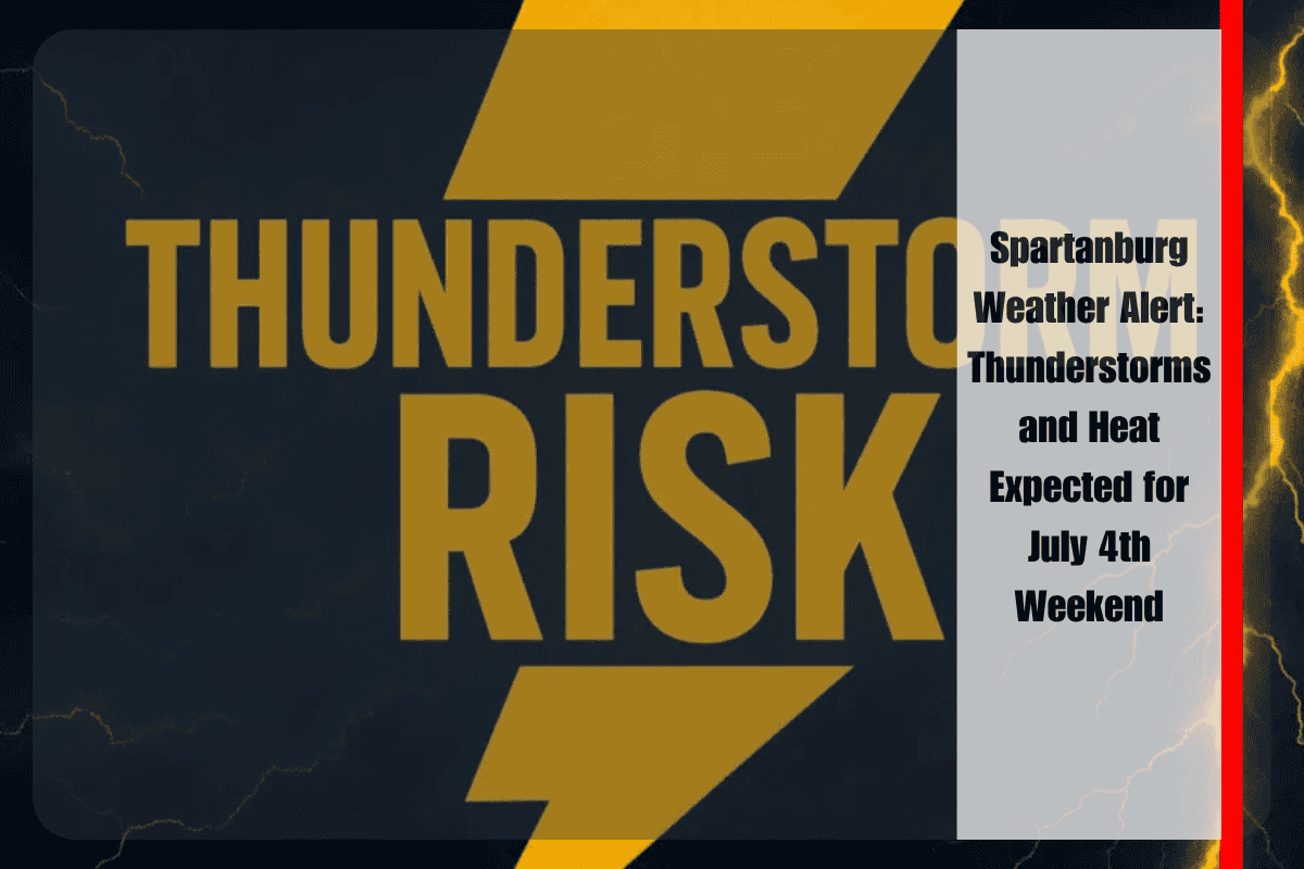 Spartanburg Weather Alert Thunderstorms and Heat Expected for July 4th Weekend