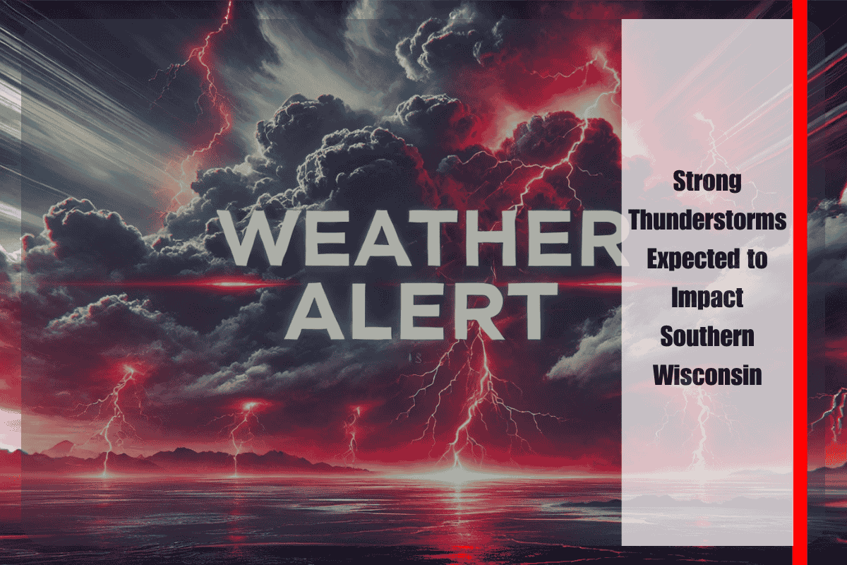 Strong Thunderstorms Expected to Impact Southern Wisconsin