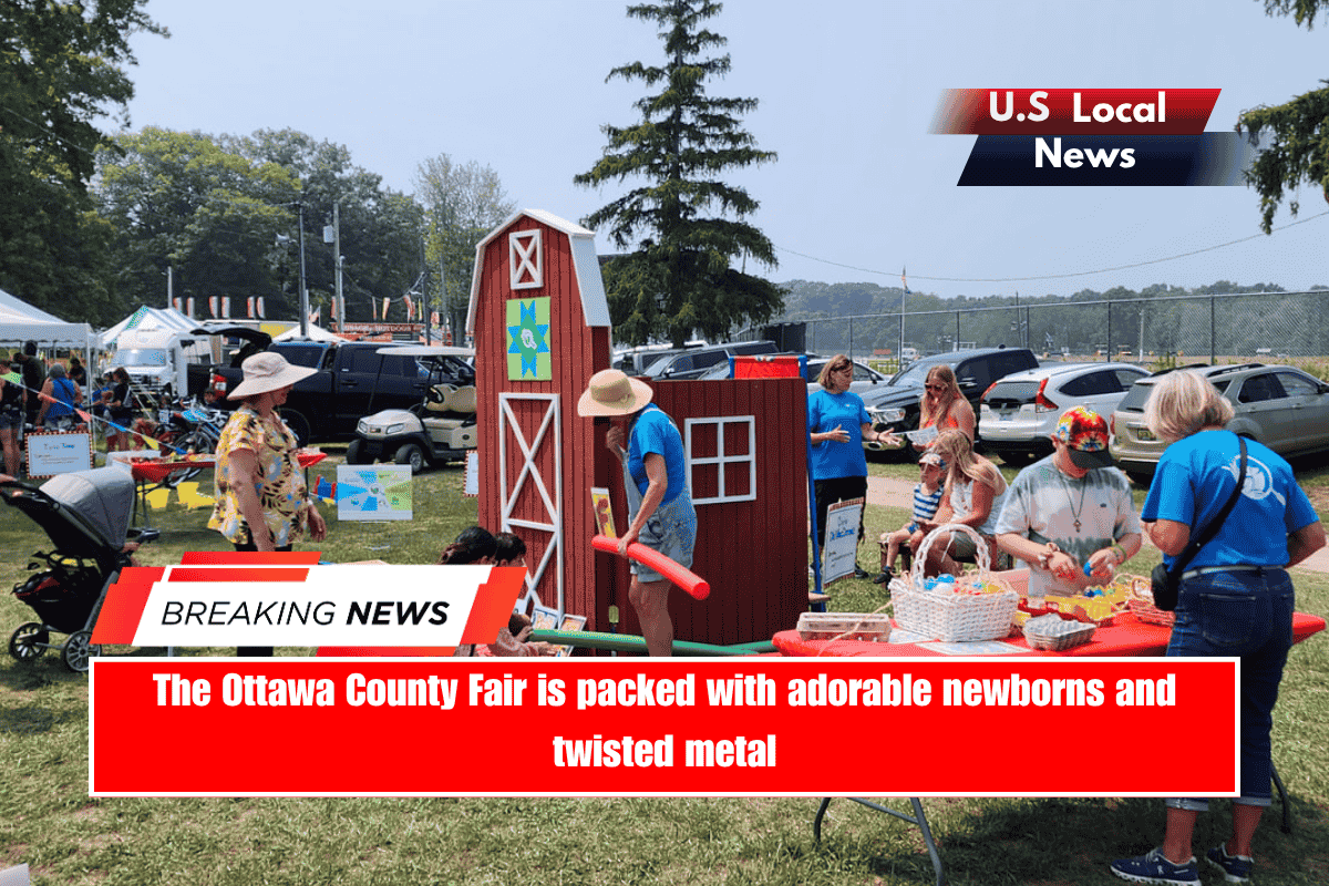 The Ottawa County Fair is packed with adorable newborns and twisted metal