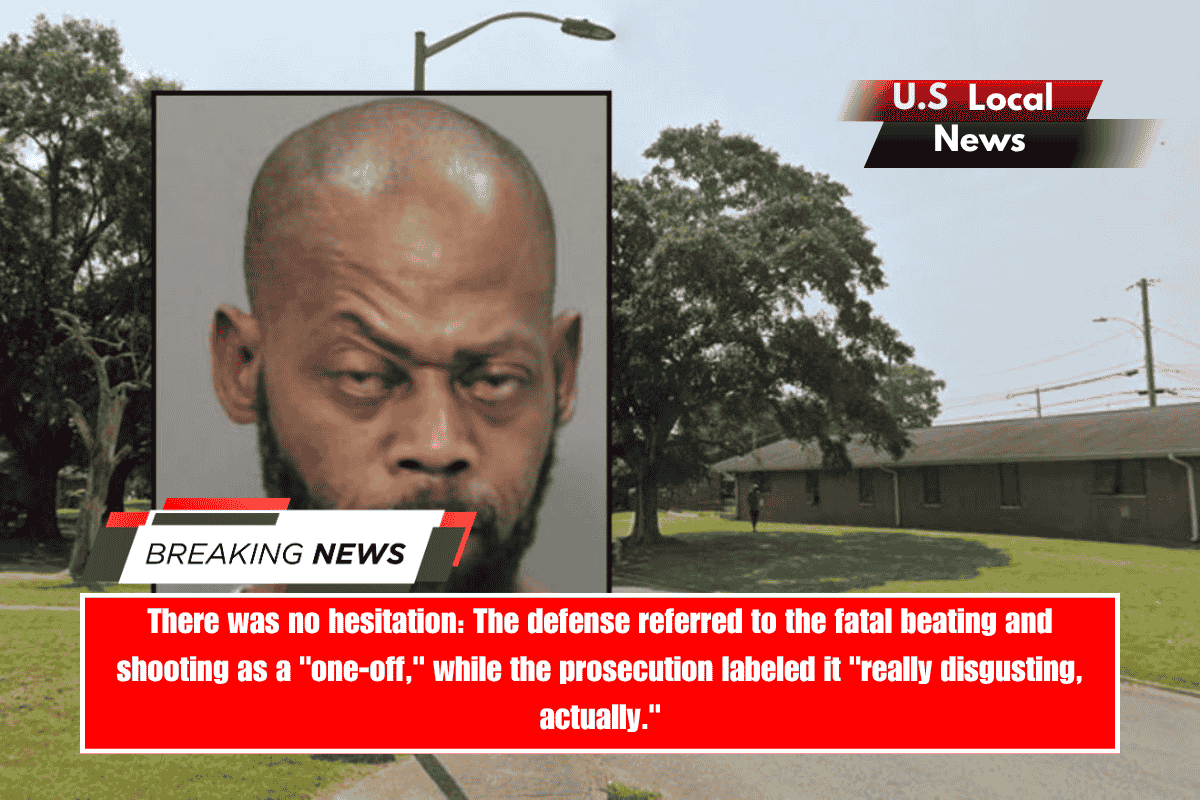 There was no hesitation The defense referred to the fatal beating and shooting as a one-off, while the prosecution labeled it really disgusting, actually.