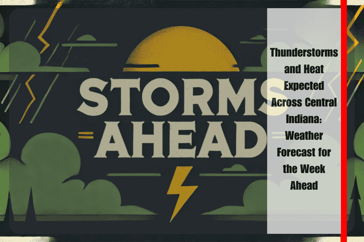 Thunderstorms and Heat Expected Across Central Indiana Weather Forecast for the Week Ahead