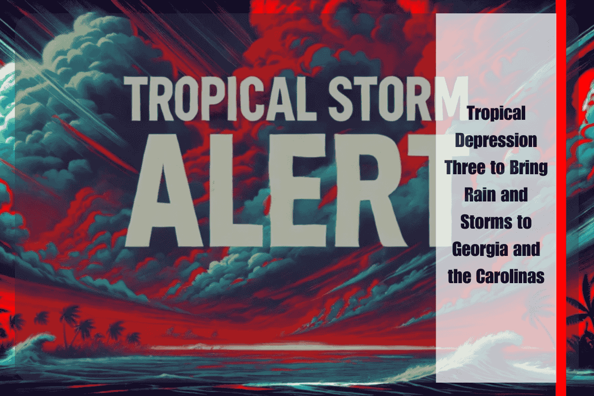 Tropical Depression Three to Bring Rain and Storms to Georgia and the Carolinas
