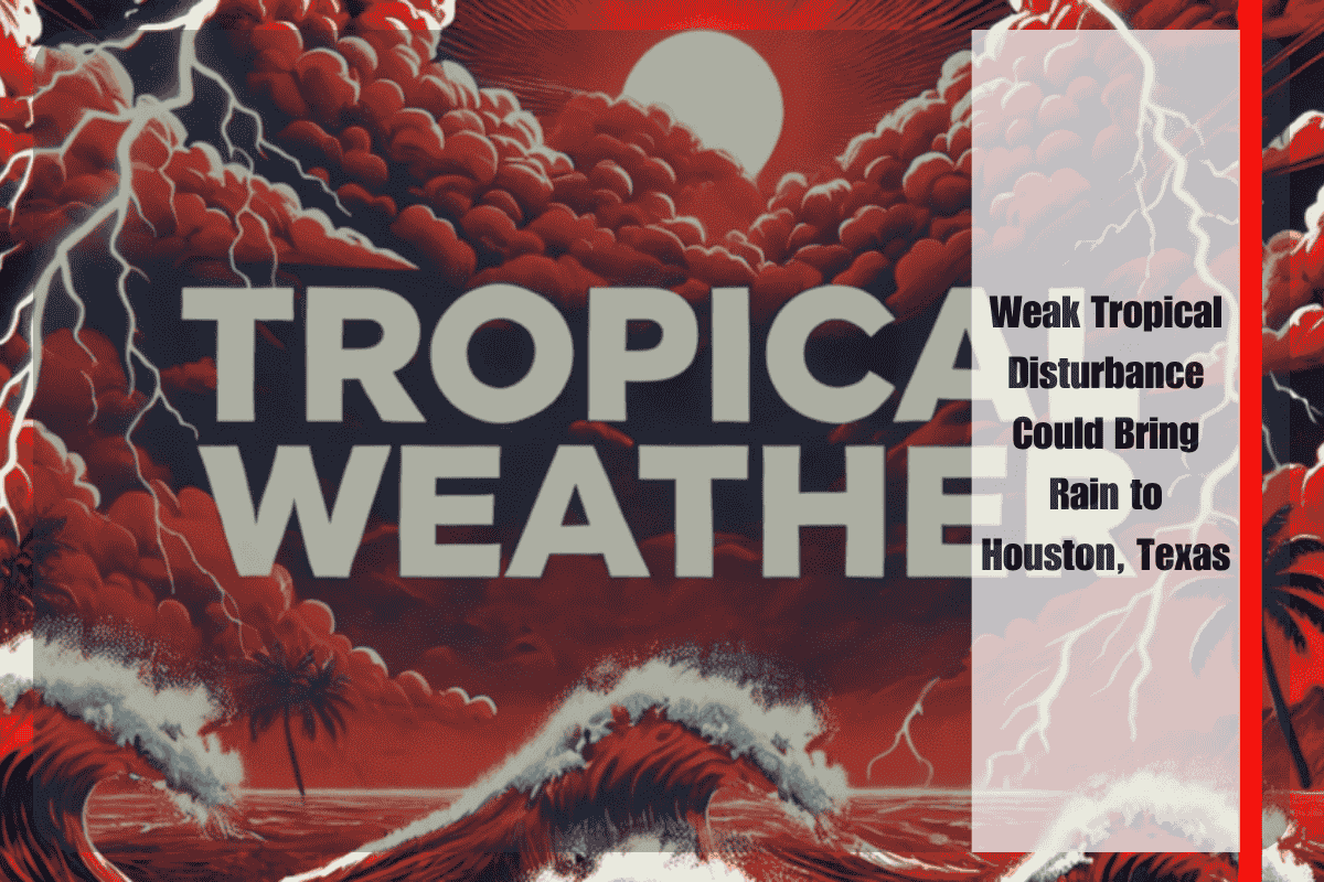 Weak Tropical Disturbance Could Bring Rain to Houston, Texas