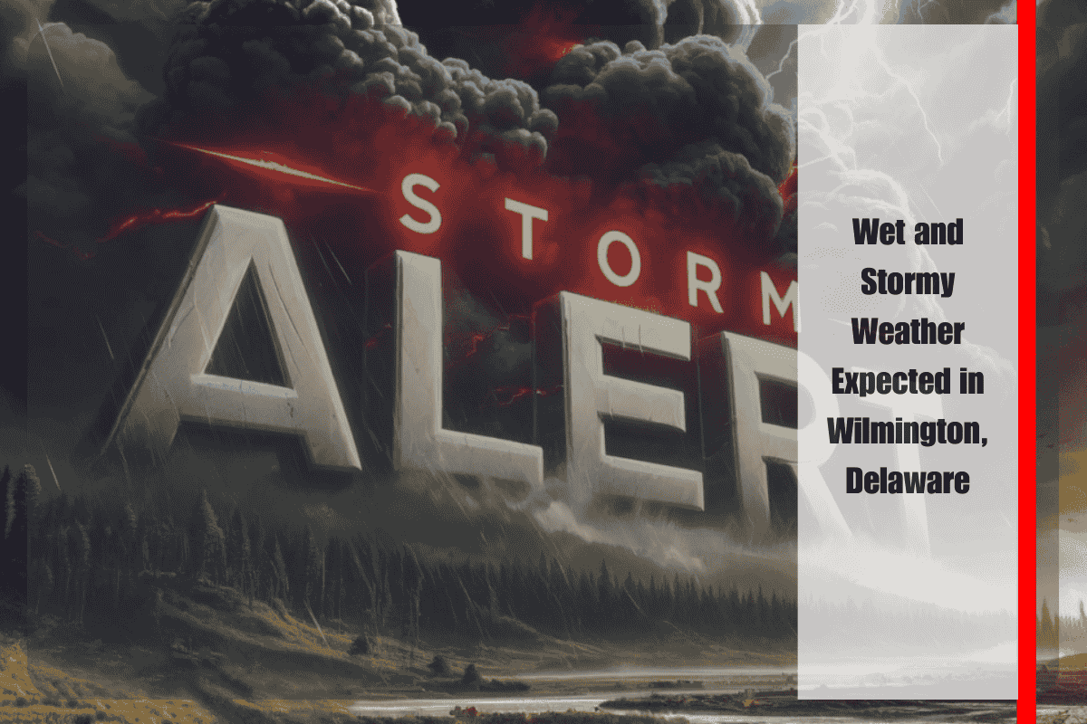 Wet and Stormy Weather Expected in Wilmington, Delaware