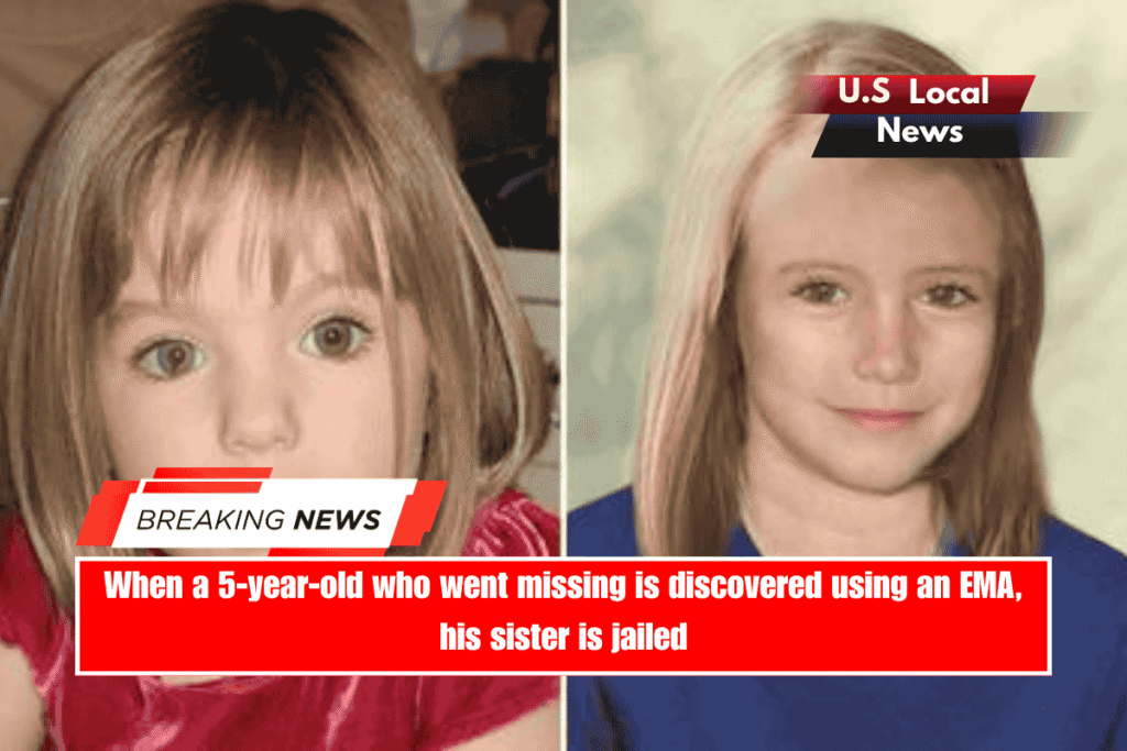 When a 5-year-old who went missing is discovered using an EMA, his sister is jailed