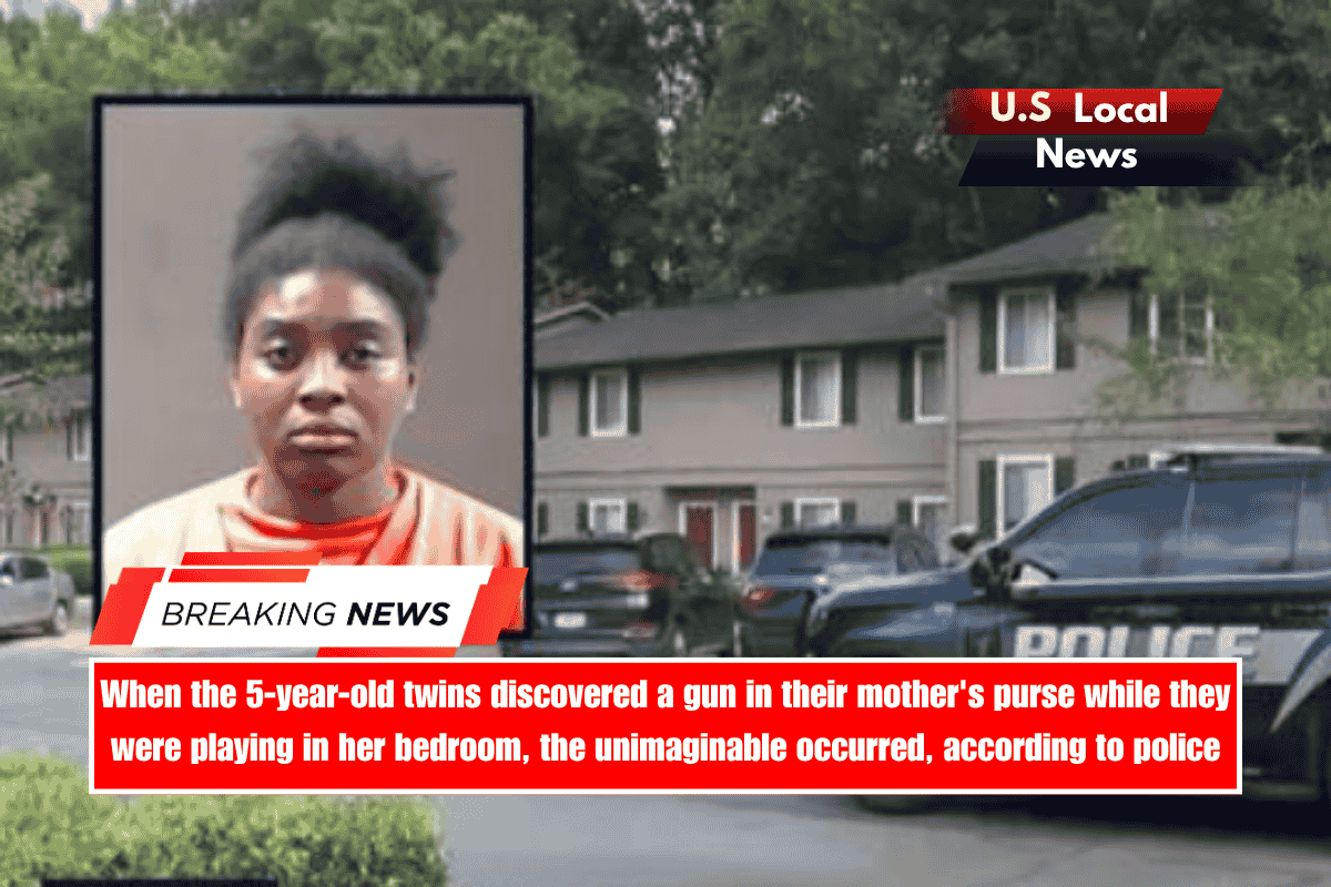 When the 5-year-old twins discovered a gun in their mother's purse while they were playing in her bedroom, the unimaginable occurred, according to police
