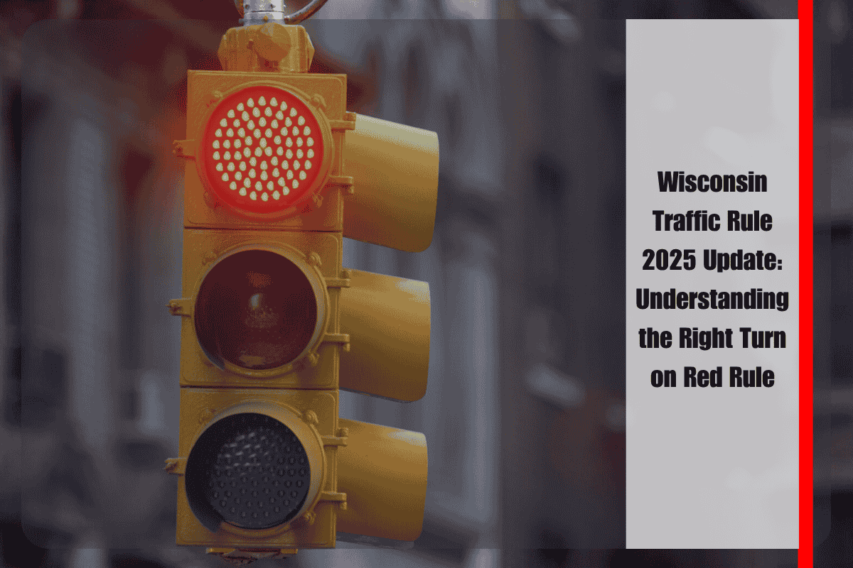 Wisconsin Traffic Rule 2025 Update Understanding the Right Turn on Red Rule