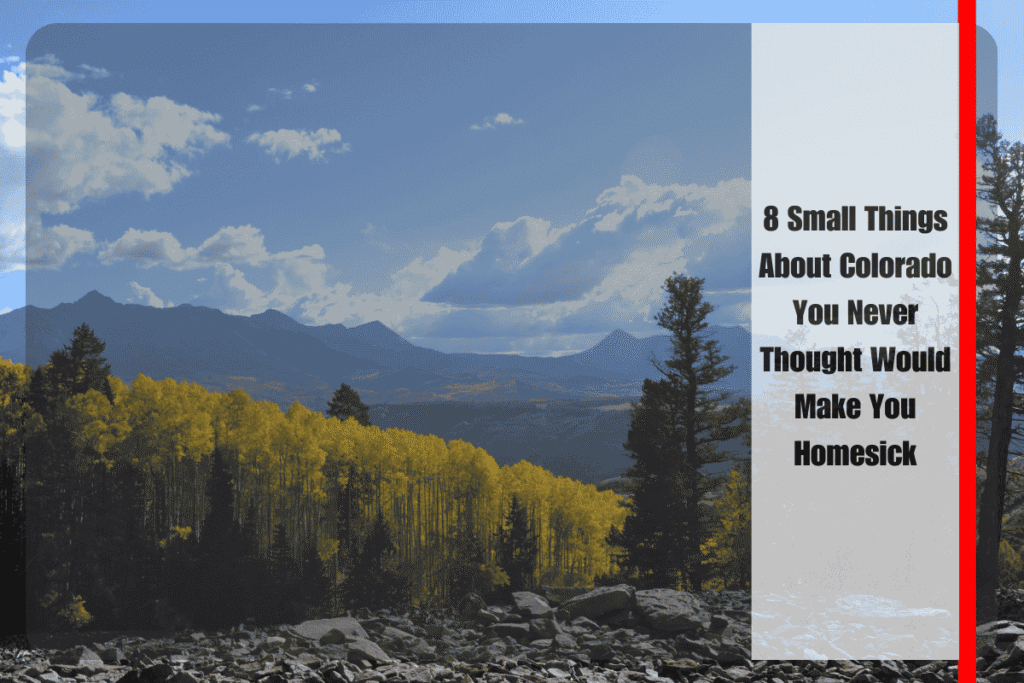 8 Small Things About Colorado You Never Thought Would Make You Homesick