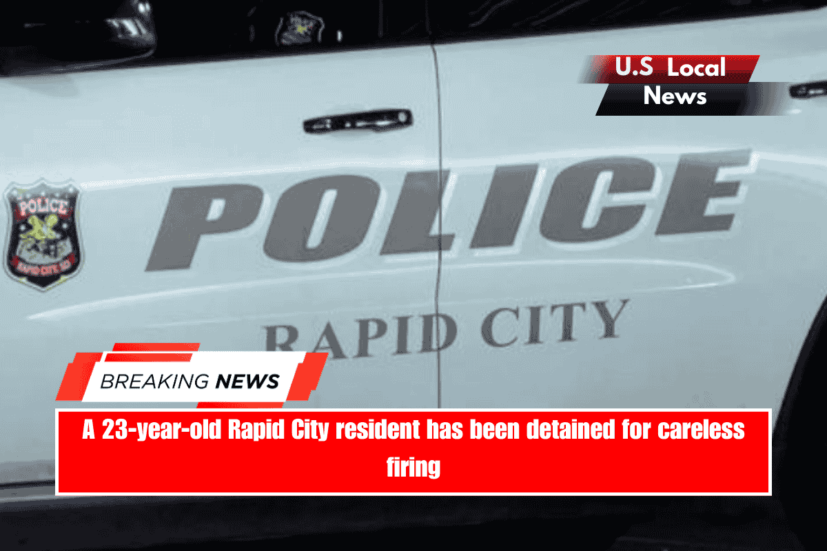 A 23-year-old Rapid City resident has been detained for careless firing