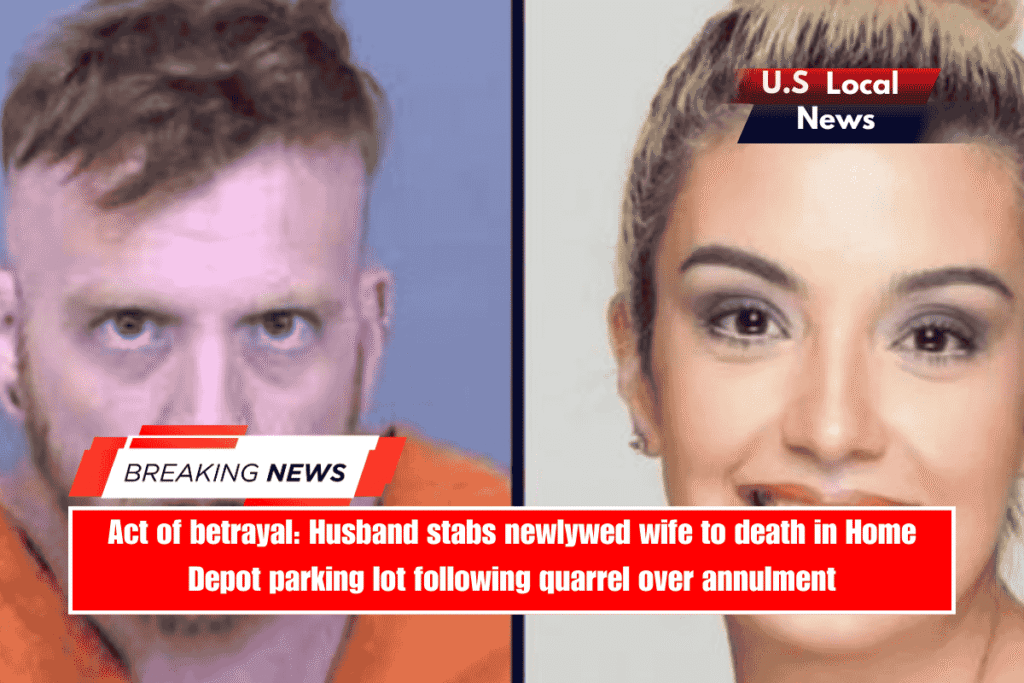 Act of betrayal Husband stabs newlywed wife to death in Home Depot parking lot following quarrel over annulment