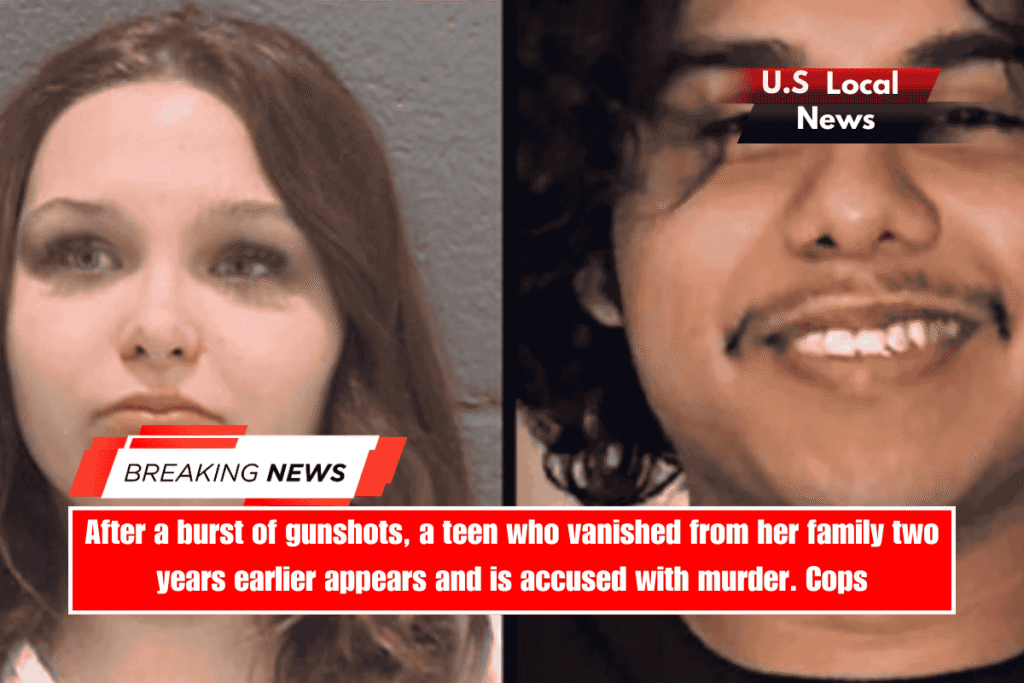 After a burst of gunshots, a teen who vanished from her family two years earlier appears and is accused with murder. Cops