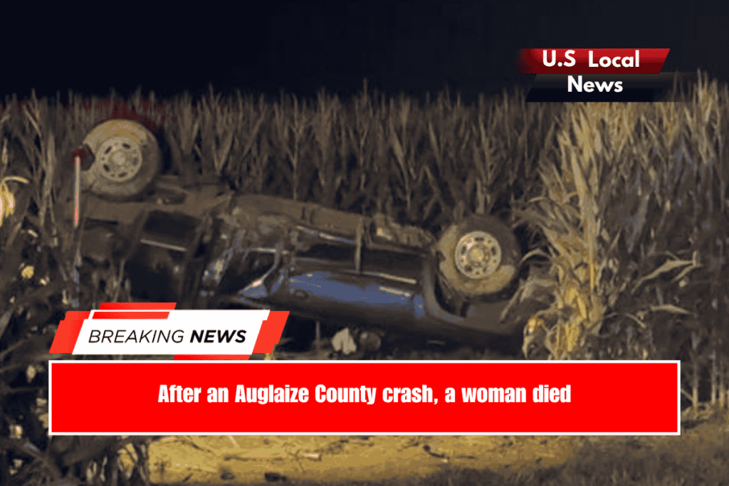 After an Auglaize County crash, a woman died