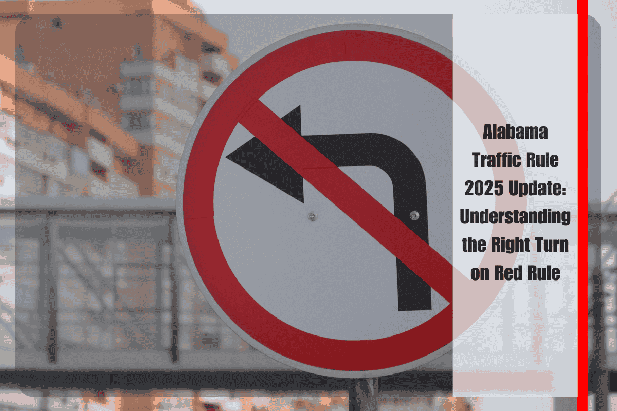 Alabama Traffic Rule 2025 Update Understanding the Right Turn on Red Rule