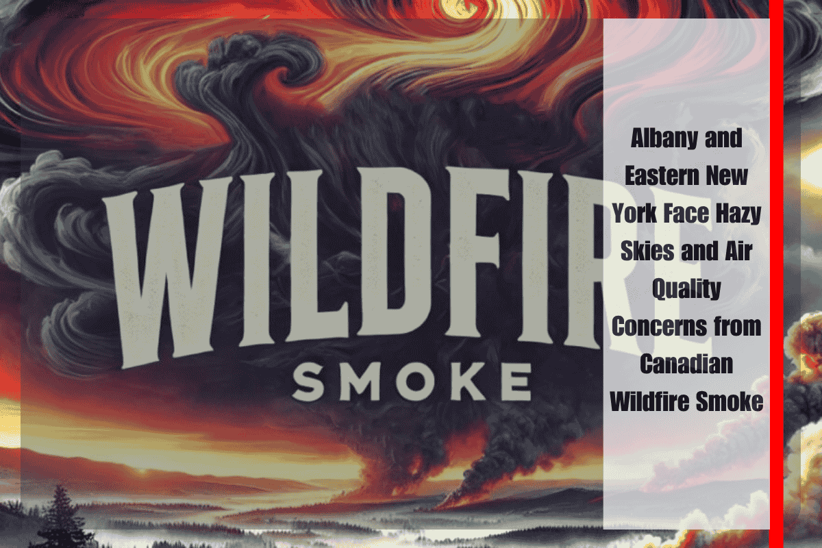Albany and Eastern New York Face Hazy Skies and Air Quality Concerns from Canadian Wildfire Smoke