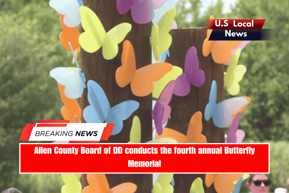 Allen County Board of DD conducts the fourth annual Butterfly Memorial