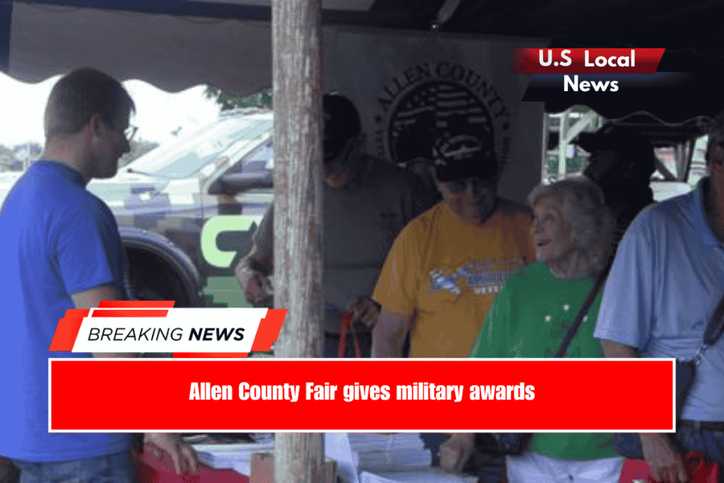 Allen County Fair gives military awards