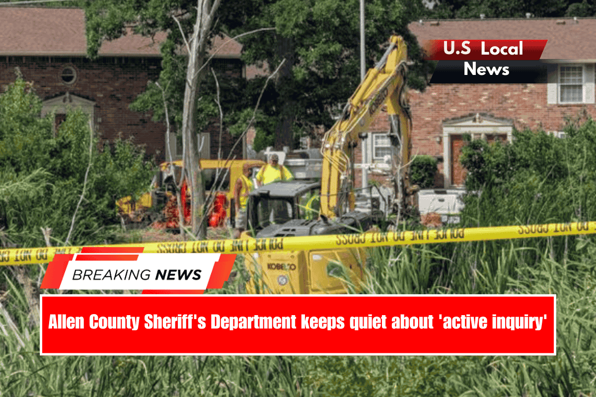 Allen County Sheriff's Department keeps quiet about 'active inquiry'