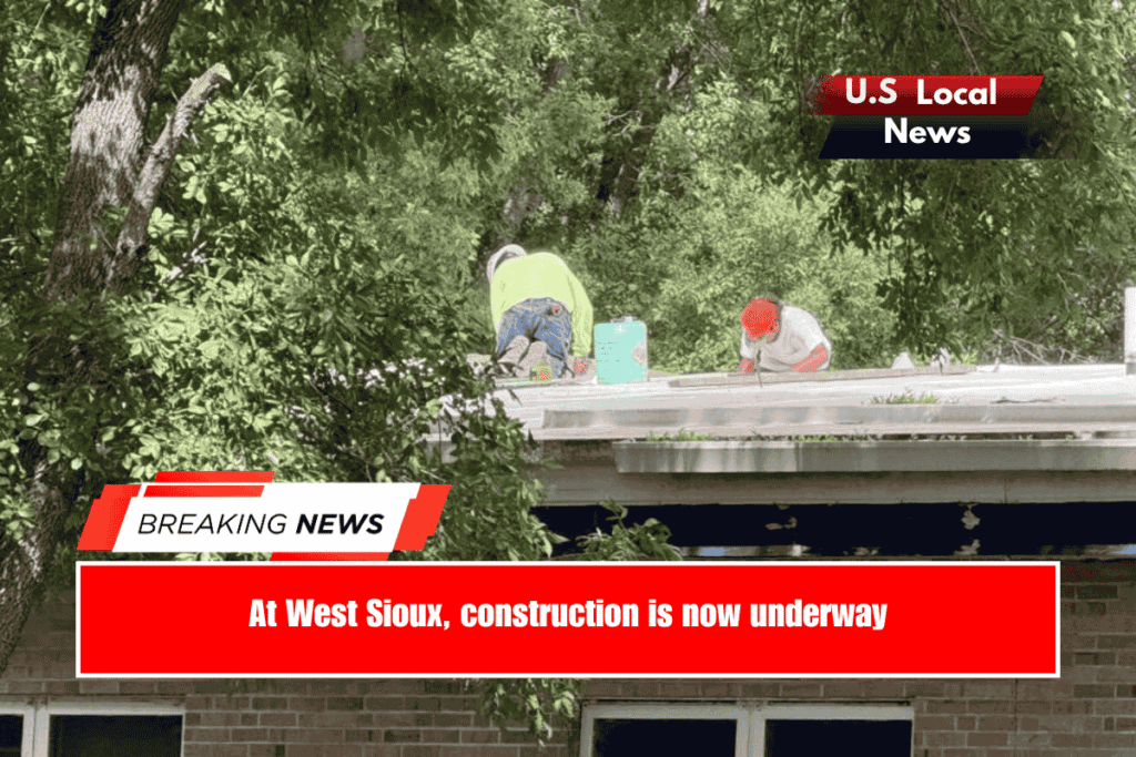 At West Sioux, construction is now underway